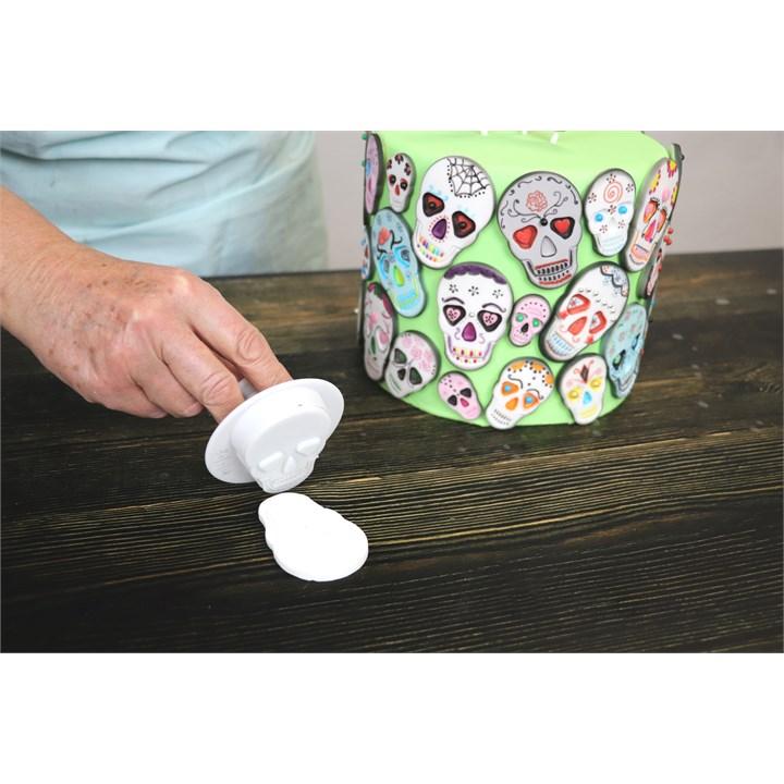 Pme Skull Novelty Plunger Cutters Set Of 3