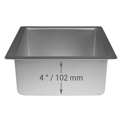 Pme Square Cake Pan (178 X 178 X 102mm / 7 X 7 X 4")