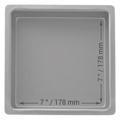 pme Square Cake Pan (178 x 178 x 76mm / 7 x 7 x 3")