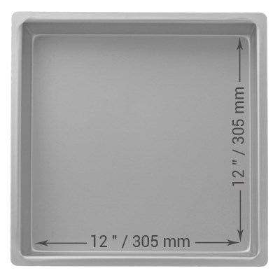 Pme Square Cake Pan (305 X 305 X 76mm / 12 X 12 X 3")