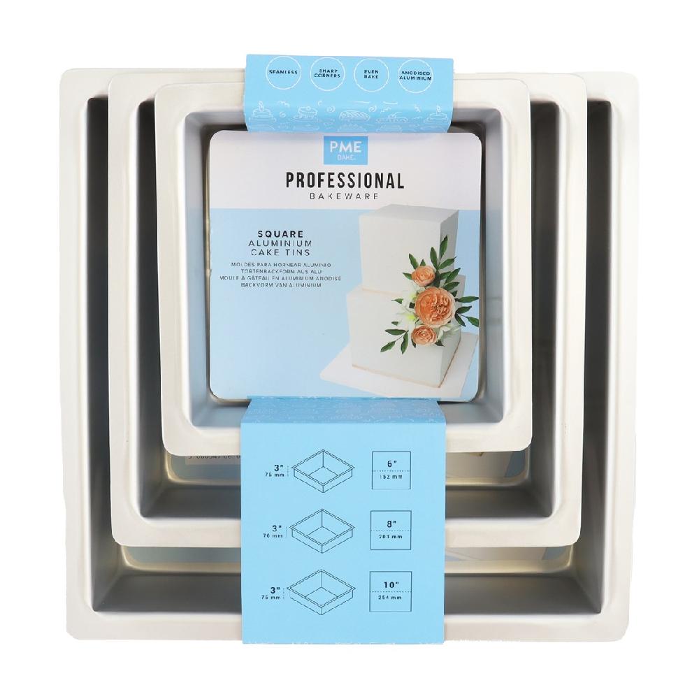 Pme Square Cake Pan Nesting Sets