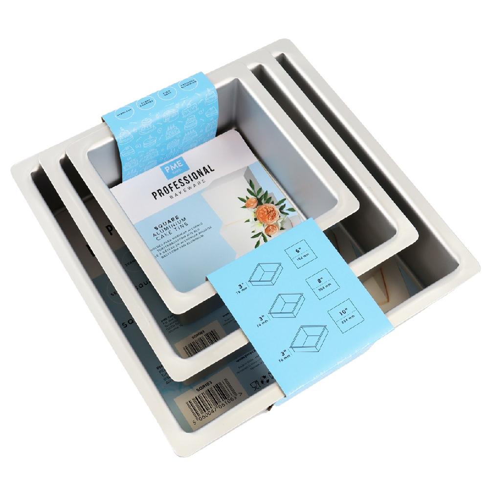Pme Square Cake Pan Nesting Sets