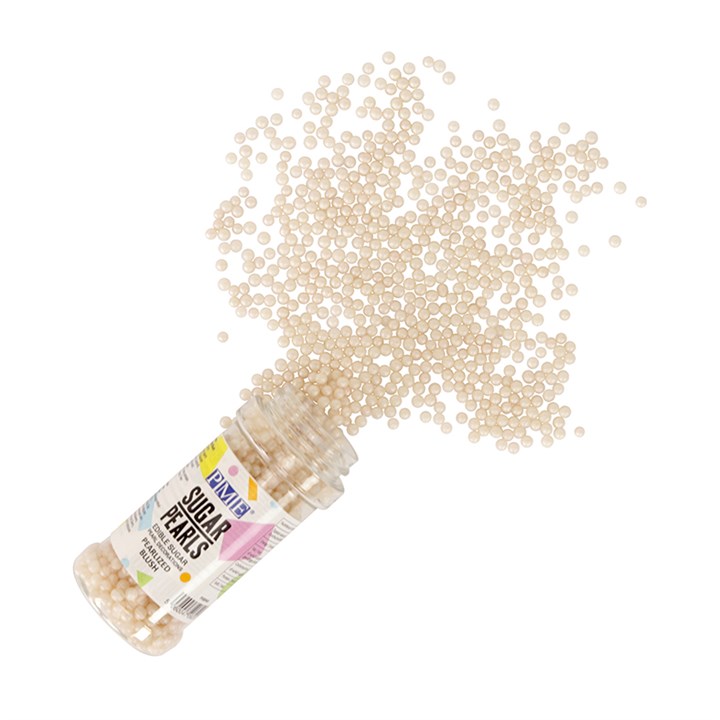 Pme Sugar Pearls - Pearlized Blush (100g / 3.5 Oz)
