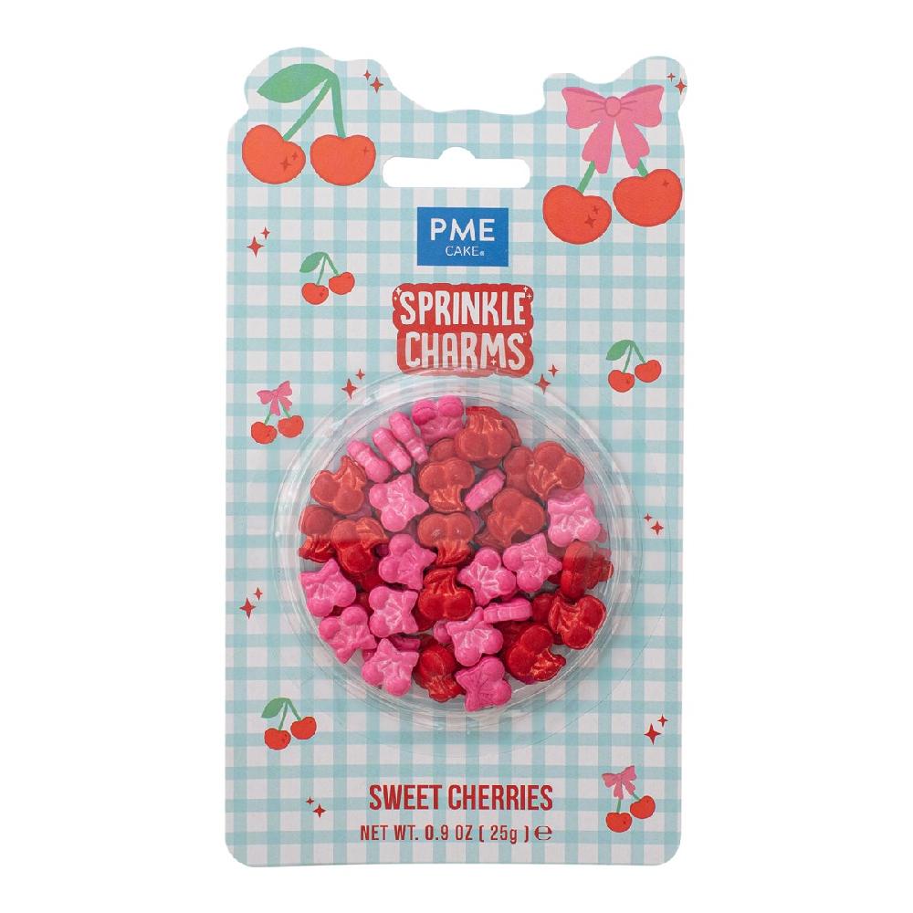 Pme Sweet Cherries Sprinkle Charms (25g / 0.9oz)