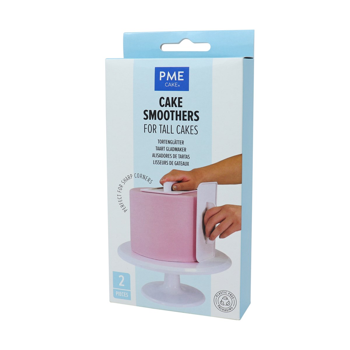 Pme Tall Cake Smoothers - Set Of 2