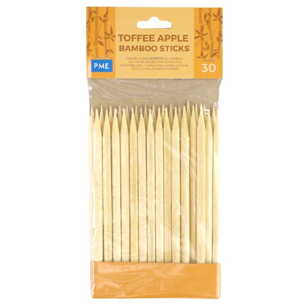 Pme PME Toffee Apple Bamboo Sticks 13 Cm (5.1 Inch) Pack Of 30