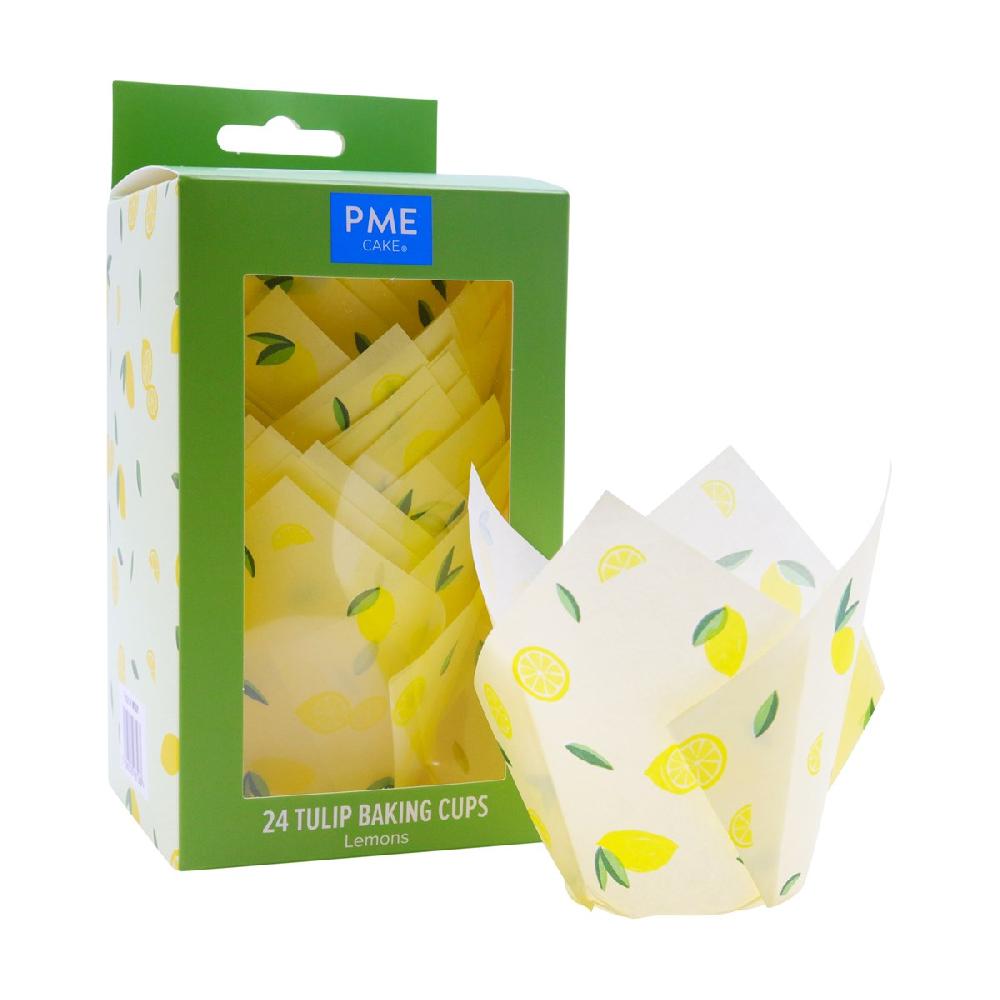Pme Tulip Muffin Cases – Lemons Pk/24
