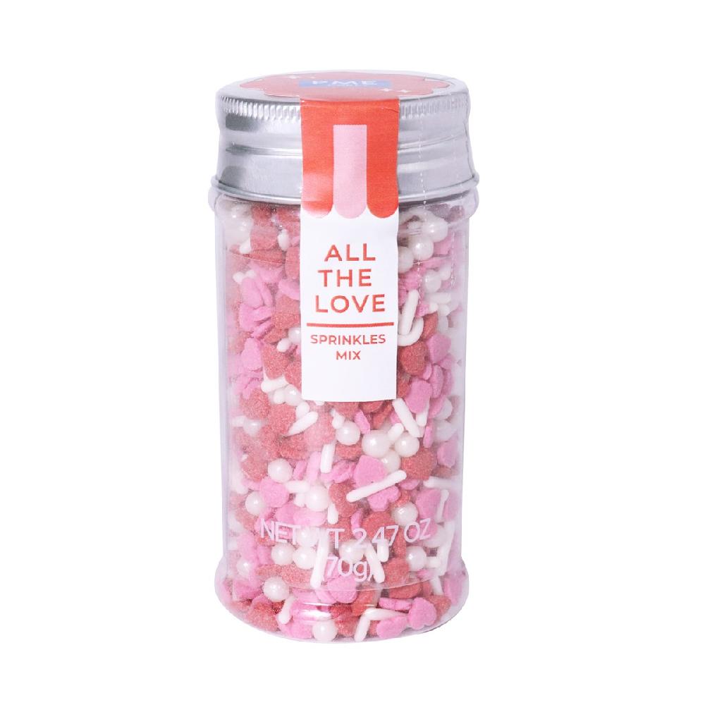 Pme Valentines Sprinkles - All The Love (70g)