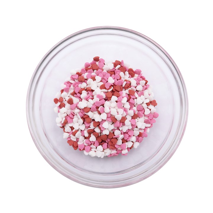 Pme Valentines Sprinkles - Micro Confetti Hearts (60g)