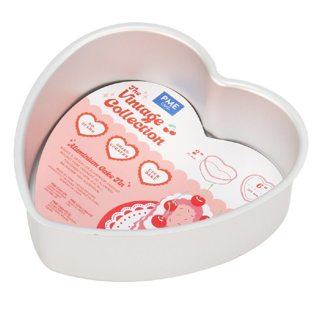 Pme Vintage Cake Heart Cake Pan (152 X 51mm / 6 X 2")