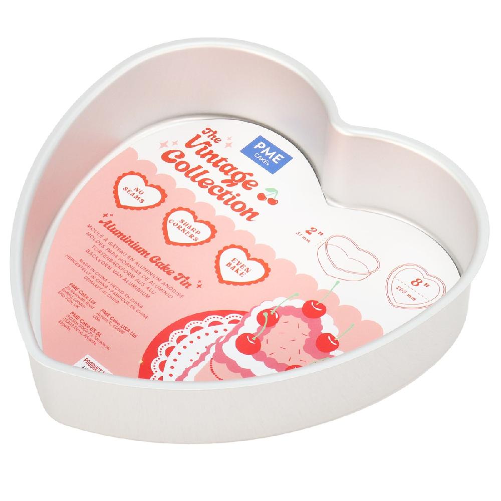 Pme Vintage Cake Heart Cake Pan (203 X 51mm / 8 X 2")