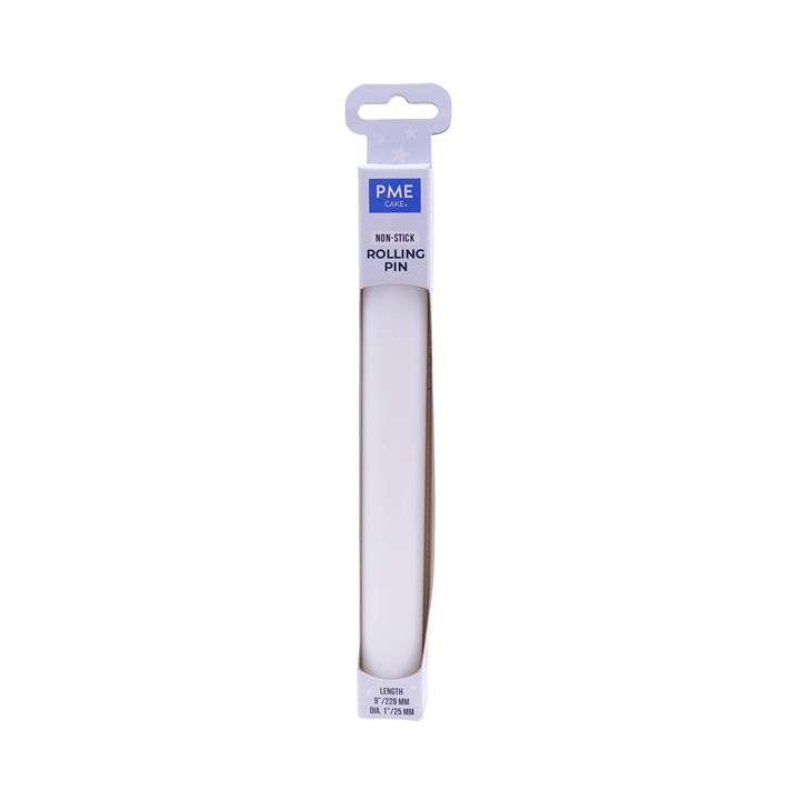 Pme Rolling Pins - Non-Stick Polyethlene (229 X 25mm / 9 X 1”)