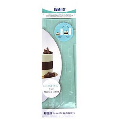 pme Side Scrapers - Latitude Ring for 4" and 6" Cakes (255mm / 10”)