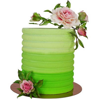 Pme Side Scrapers - Patterned Acrylic Scallop (255mm / 10”)