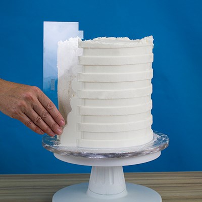 Pme Side Scrapers - Patterned Acrylic Stripes (255mm / 10”)