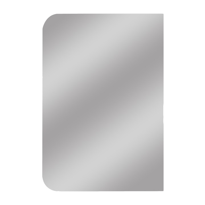 pme Side Scrapers - Stainless Steel Plain (126 x 88mm / 5 x 3.5”)