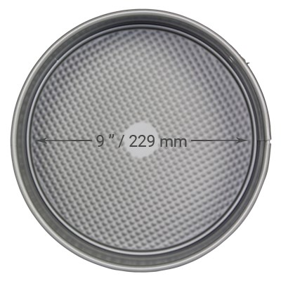 pme Silver Anodised Springform Cake Pan (229 x 76mm / 9 x 3”)