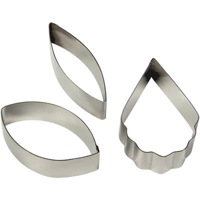 pme Stainless Steel Cutters - Cattleya Orchid Set of 3