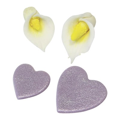Pme Stainless Steel Cutters - Heart/Arum Lily Set Of 3