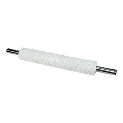 pme Texture Rolling Pins - Deep Impression Basketweave with Handle (381mm / 15”)