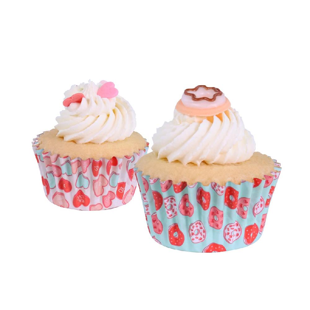 Pme Valentines Foil-lined Cupcake Cases Pretty Sweet - Mini Size (Pack Of 60)