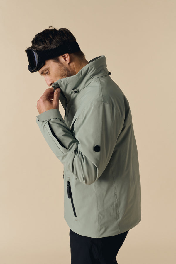 Poivre Blanc Men's Ski Jacket Clay Green – Poivre Blanc - UK