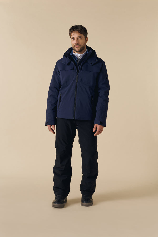 Poivre Blanc Men's Ski Jacket Gothic Blue – Poivre Blanc - UK