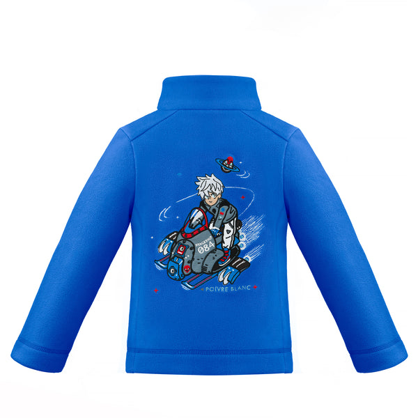 Poivre Blanc Poivre Blanc Baby Boy's Ski Micro Fleece Jacket In King Blue 1510 – Poivre Blanc - UK