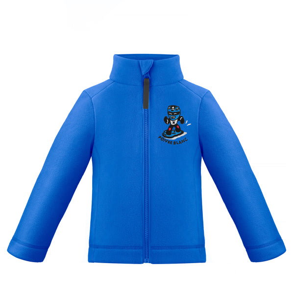 poivre blanc Poivre Blanc Baby Boy's Ski micro fleece jacket in King Blue 1510 – Poivre Blanc - UK