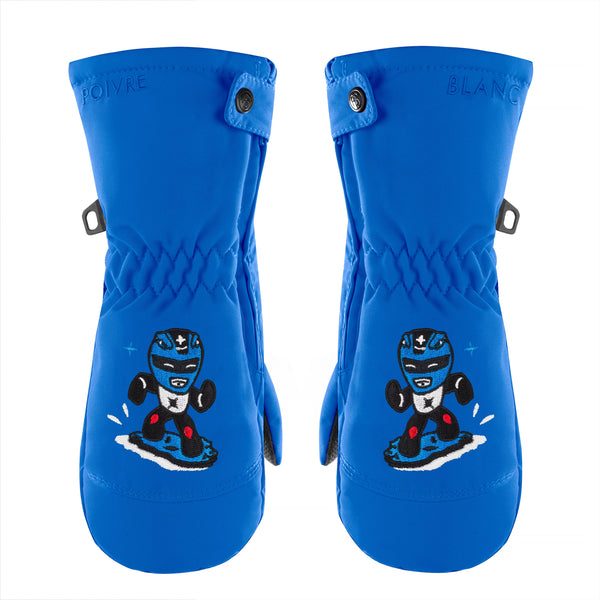 poivre blanc Poivre Blanc Baby Boy's Ski Mittens in King Blue 0973 – Poivre Blanc - UK