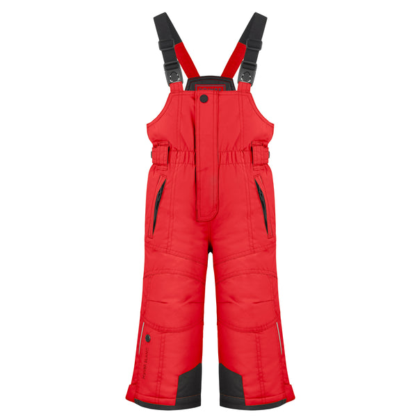 poivre blanc Poivre Blanc Baby Boy Ski Bib Pant in Scarlet Red 0924 – Poivre Blanc - UK