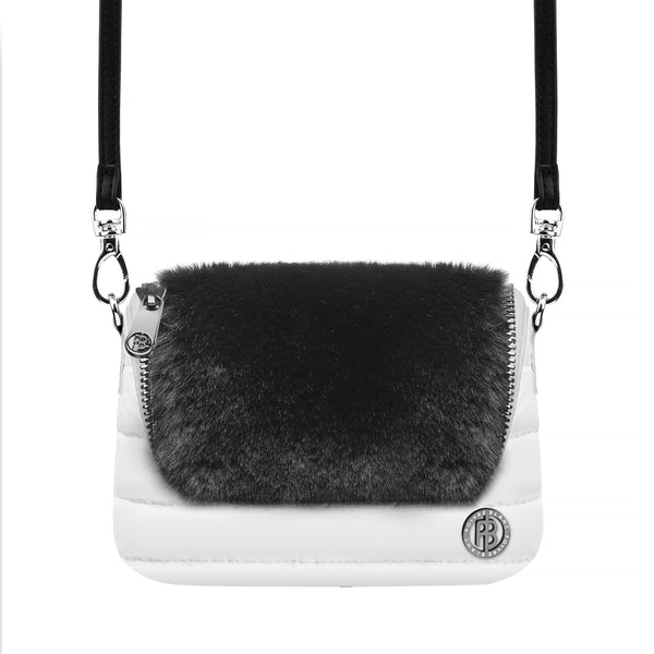 poivre blanc Poivre Blanc Belt Bag in Bubbly White 9096 – Poivre Blanc - UK