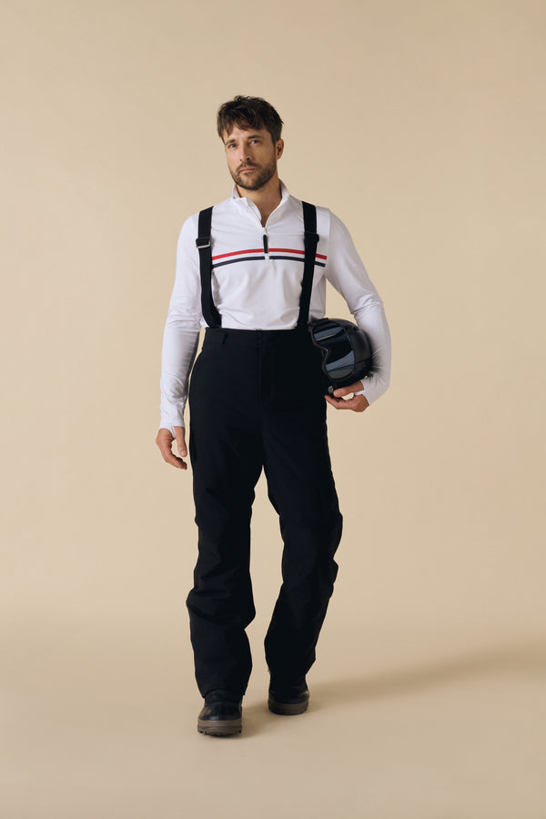 Poivre Blanc Men's Ski Pant Black – Poivre Blanc - UK