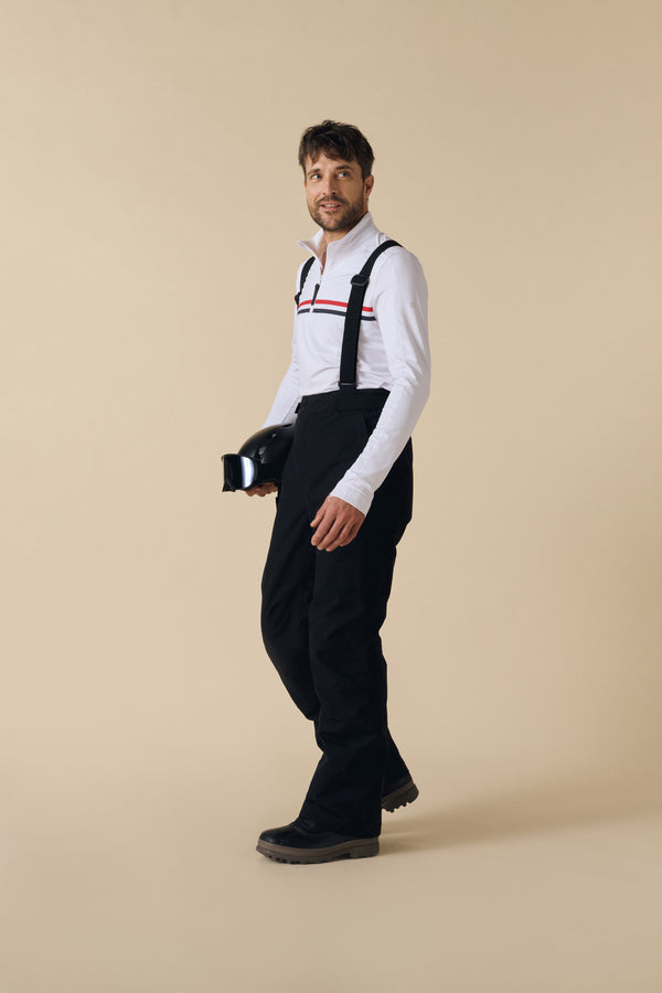 Poivre Blanc Men's Ski Pant Black – Poivre Blanc - UK