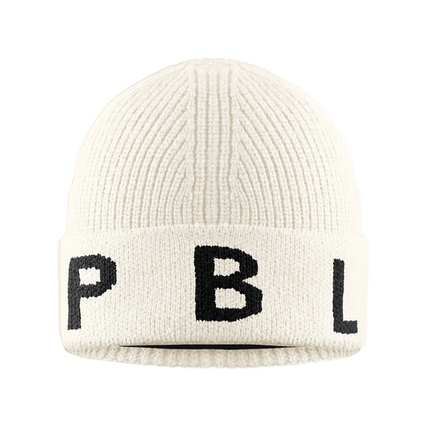 poivre blanc Poivre Blanc Women's Beanie Hat in White 6180 – Poivre Blanc - UK