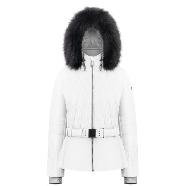 poivre blanc Poivre Blanc Women's Hybrid Ski jacket in White 1003 – Poivre Blanc - UK