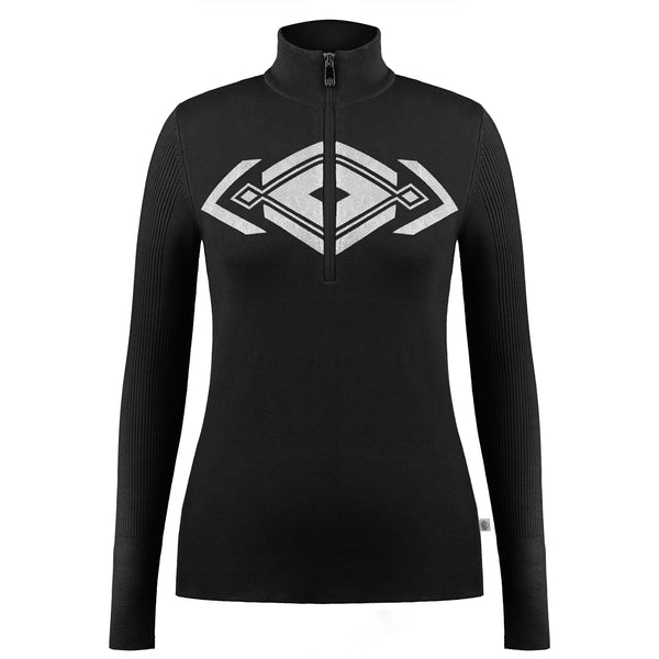 poivre blanc Poivre Blanc Women's knit Sweater in Black 3540 – Poivre Blanc - UK