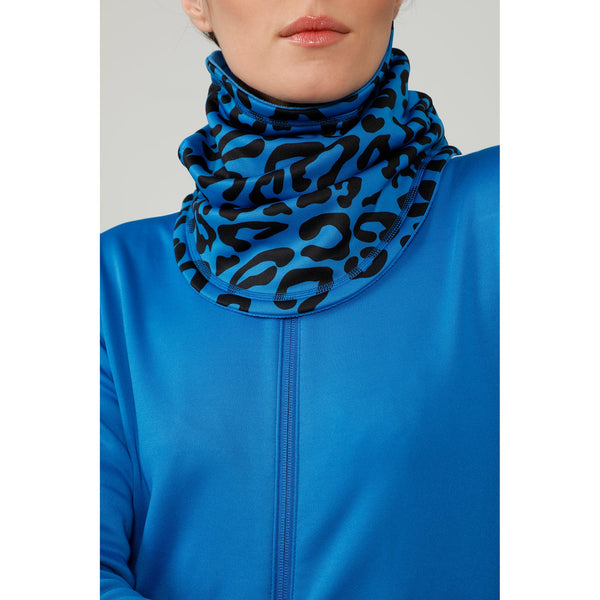 Poivre Blanc Poivre Blanc Women's Ski Turtle Neck In Leopard Scarlet Red 1591 – Poivre Blanc - UK