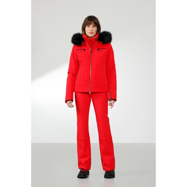 Poivre Blanc Poivre Blanc Women's Stretch Ski Jacket In Black 0806 – Poivre Blanc - UK