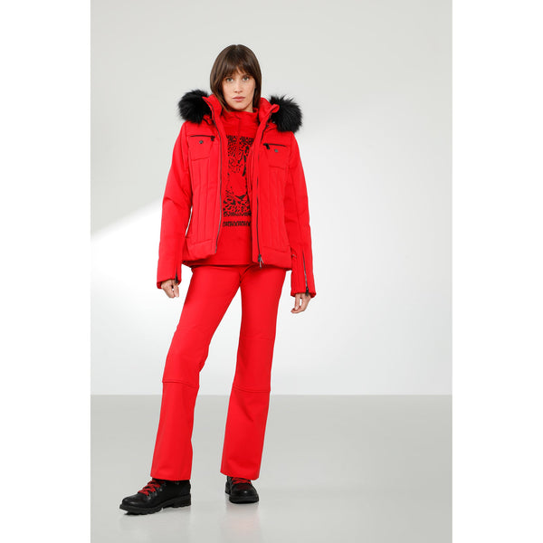 Poivre Blanc Poivre Blanc Women's Stretch Ski Jacket In Black 0806 – Poivre Blanc - UK