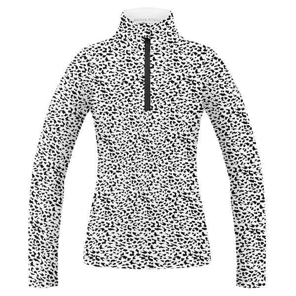 poivre blanc Women's Base Layer top in Jaguar Black/White 1940 – Poivre Blanc - UK