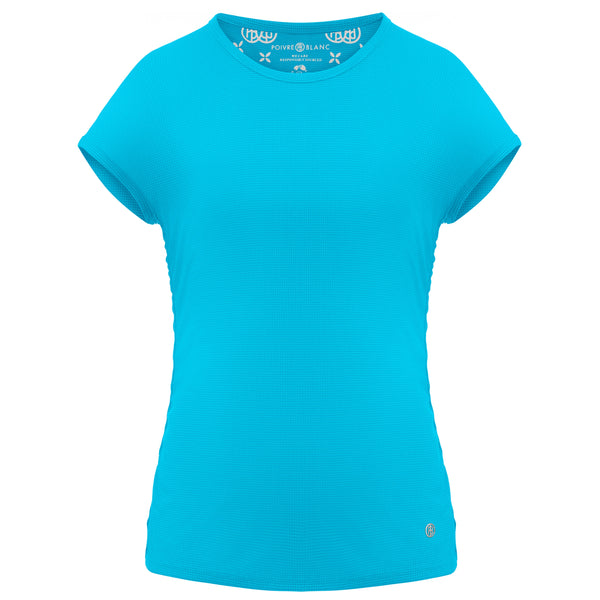 poivre blanc Women's Eco-Active Light capped sleeve T-shirt 2101 in Lagoon Blue – Poivre Blanc - UK poivre blanc Women's Eco-Active Light capped sleeve T-shirt 2101 in Lagoon Blue – Poivre Blanc - UK