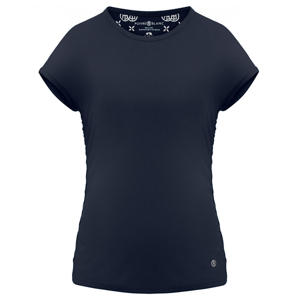 poivre blanc Women's Eco-Active Light capped sleeve T-shirt 2101 in Oxford Blue – Poivre Blanc - UK poivre blanc Women's Eco-Active Light capped sleeve T-shirt 2101 in Oxford Blue – Poivre Blanc - UK