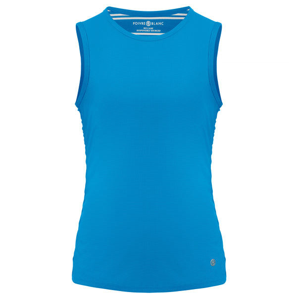 poivre blanc Women's Eco-Active Light Sleeveless Tank Top 2103 in Diva Blue – Poivre Blanc - UK poivre blanc Women's Eco-Active Light Sleeveless Tank Top 2103 in Diva Blue – Poivre Blanc - UK