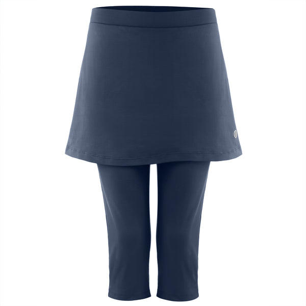 poivre blanc Women's Meryl Stretch Tennis & Padel Capri 4820 in Deep Sea Blue – Poivre Blanc - UK