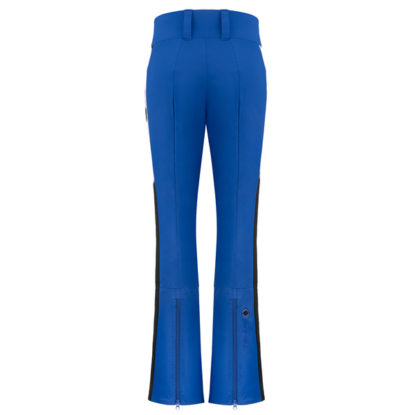 Poivre Blanc Women’s Sporty Slim Stretch Insulated Ski Pants In Acid Blue/Black 082 – Poivre Blanc - UK