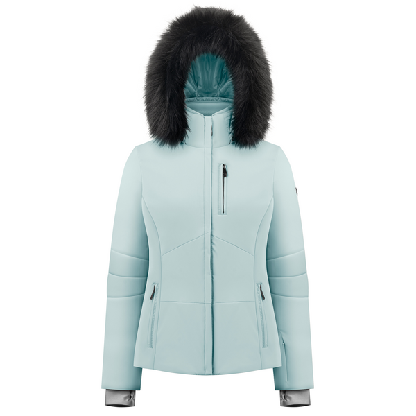poivre blanc Women's Stretch Ski Jacket Aloe light Blue 0802 – Poivre Blanc - UK