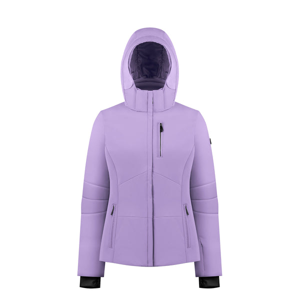 poivre blanc Women's Stretch Ski Jacket in Lavender Purple 0802 – Poivre Blanc - UK