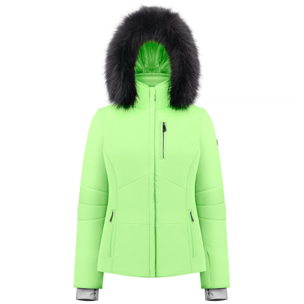 poivre blanc Women's Stretch Ski Jacket Paradise Green 0802 – Poivre Blanc - UK