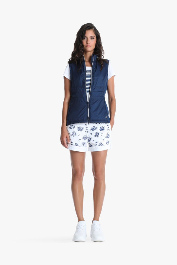 Poivre Blanc Women's Tennis / Padel Gilet In Deep Blue Sea 2905 – Poivre Blanc - UK